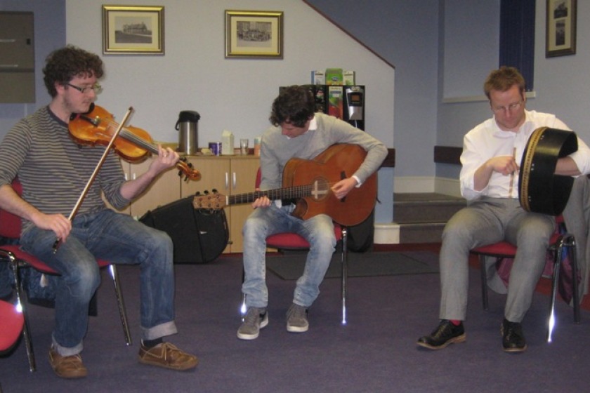 Russell Cowin, Malcolm Stitt and David Kilgallon at the CPD session